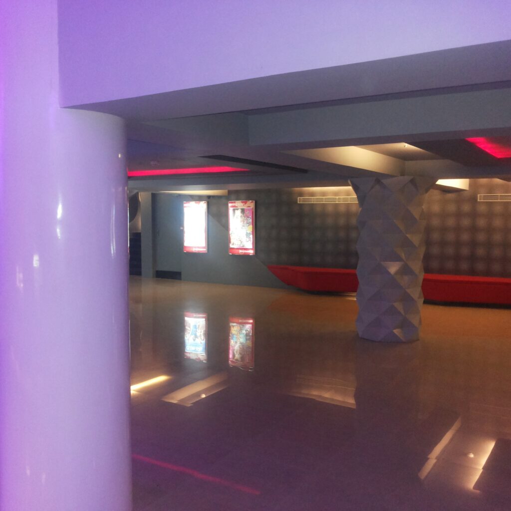 Cinema Parking view of interior design